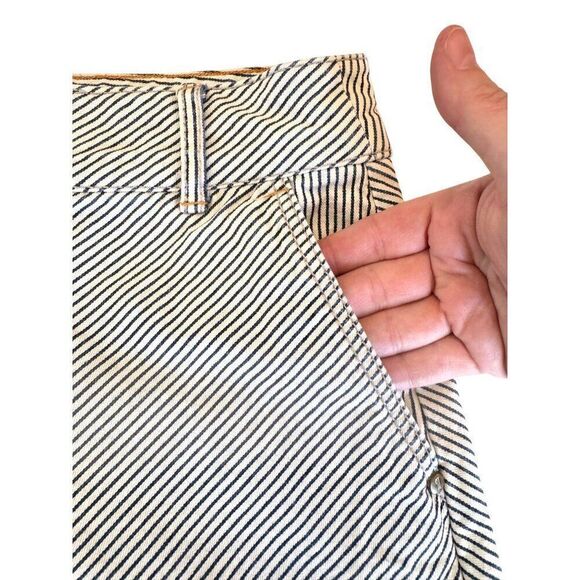 Pilcro and The Letterpress Striped High-Waisted Skirt - Size 25 EUC w/ Pockets - Picture 3 of 8